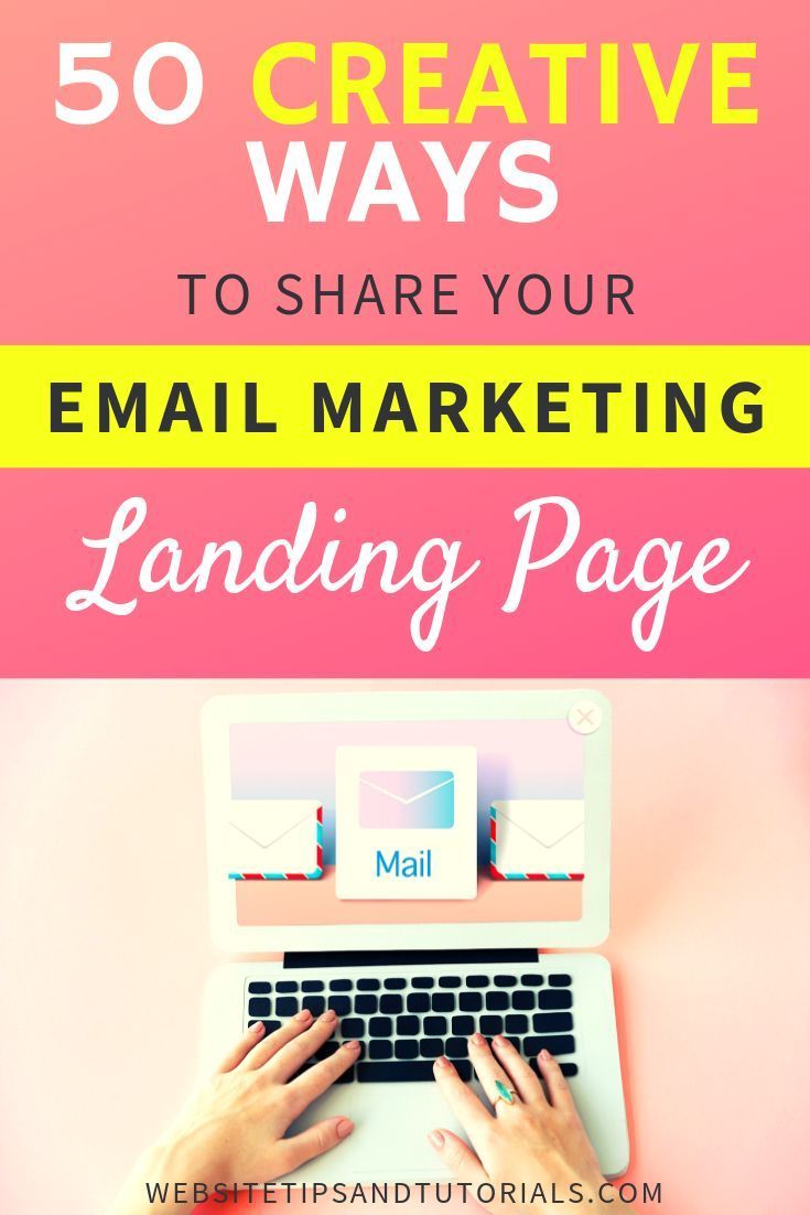 Trying to grow your email list to increase traffic to your website or blog? Starting a new email marketing campaign? Find out 50 creative ways you can share your landing page so your new campaign is a success! #EmailMarketing #emailmarketingtips #emailmarketingstrategy #emaillistgrowth #digitalmarketingstrategy #landingpage #buildyouremaillist #emaillistbuilding #blogmarketing #onlinebusinessmarketing #growyourtraffic #emailcampaign #bloggrowth #emailmarketingmanager #digitalmarketing #marketing Email Marketing Infographics, Email Marketing Design, Email Marketing Campaign, Online Business Marketing, E-mail Marketing, Content Marketing Strategy, Marketing Campaigns, Marketing Digital, Affiliate Marketing