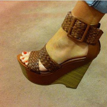 Rope Close Toe Wedge Shoe Rope Close Toe Wedge Shoe