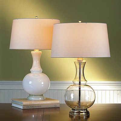 Madison Park Aegean Glass Table Lamp With Cfl Bulb Bed Bath Beyond Glass Table Lamp Table Lamp Glass Table
