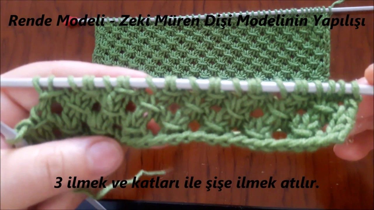 3D Kesişen Çizgiler Örgü Modeli Yapılışı 3D Kesişen Çizgiler Örgü Modeli Yapılışı