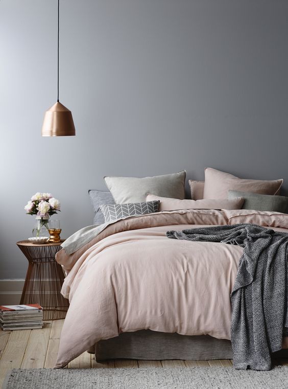 Brilliant Pastel Bedroom Design Ideas Rose pastel, Cuivre et Pastel - chambre grise et rose Brilliant Pastel Bedroom Design Ideas Rose pastel, Cuivre et Pastel - chambre grise et rose