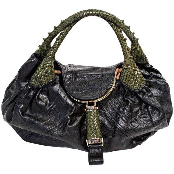 Preowned Fendi Black Nappa Leather Spy Bag ($1,795) ❤ liked on Polyvore featuring bags, handbags, black, clutches, pre owned purses, vintage purses, vintage bags, pre owned handbag and handle bag Leather Whip, Leather Pouch, Nappa Leather, Fendi Spy Bag, Fendi Handbag, Fendi Bags, Vintage Purses, Vintage Handbags, Vintage Bags