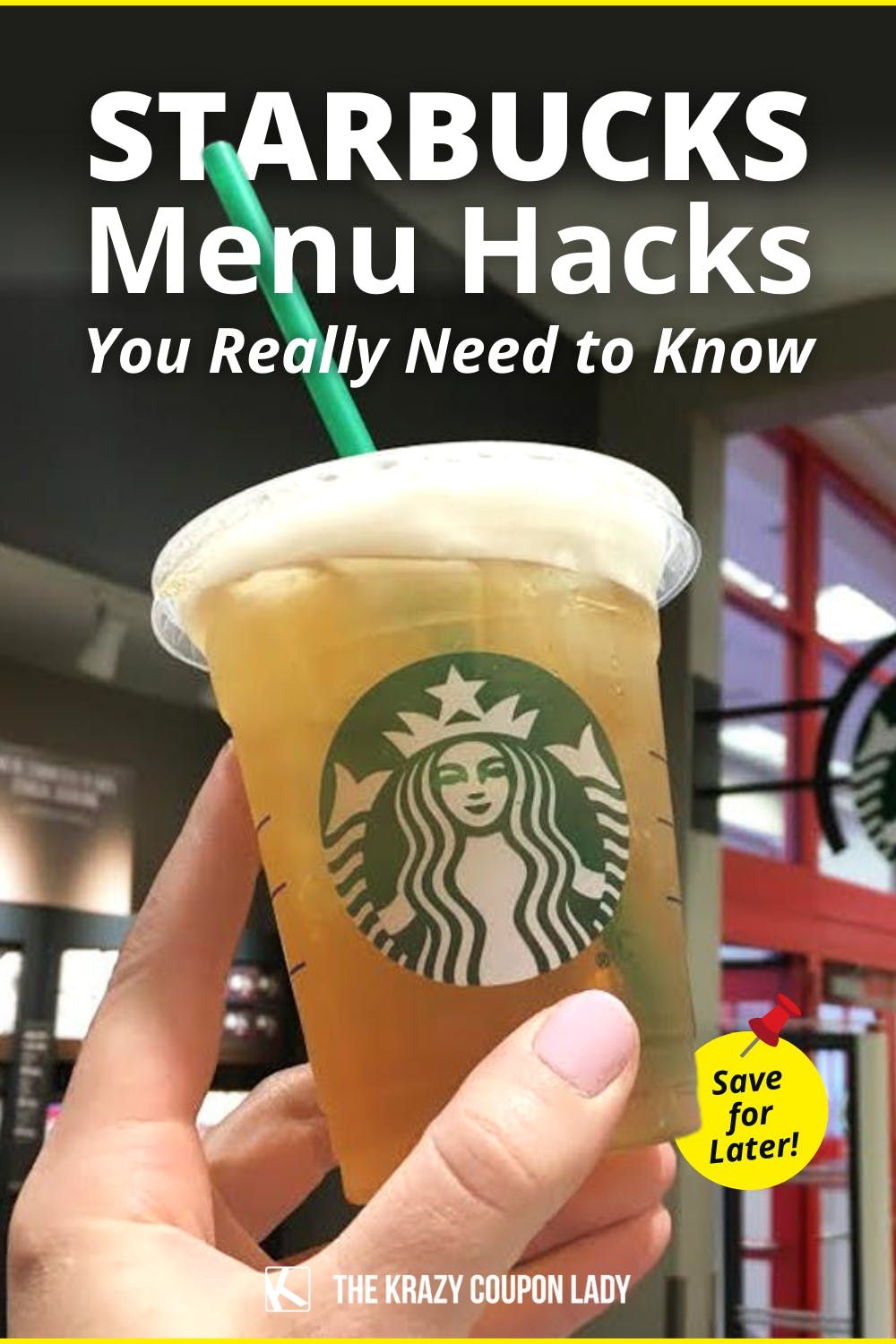 26 Starbucks Menu Hacks You Need (That No Barista Will Tell You) Starbucks Hacks Drinks, Starbucks Apron, Starbucks Rewards, Starbucks Secret Menu, Starbucks Gift Card, Green Tea Lemonade, Lemonade Drinks, Working At Starbucks