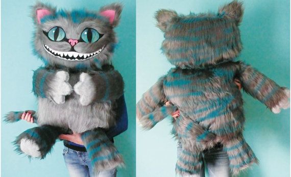 chat cheshire peluche