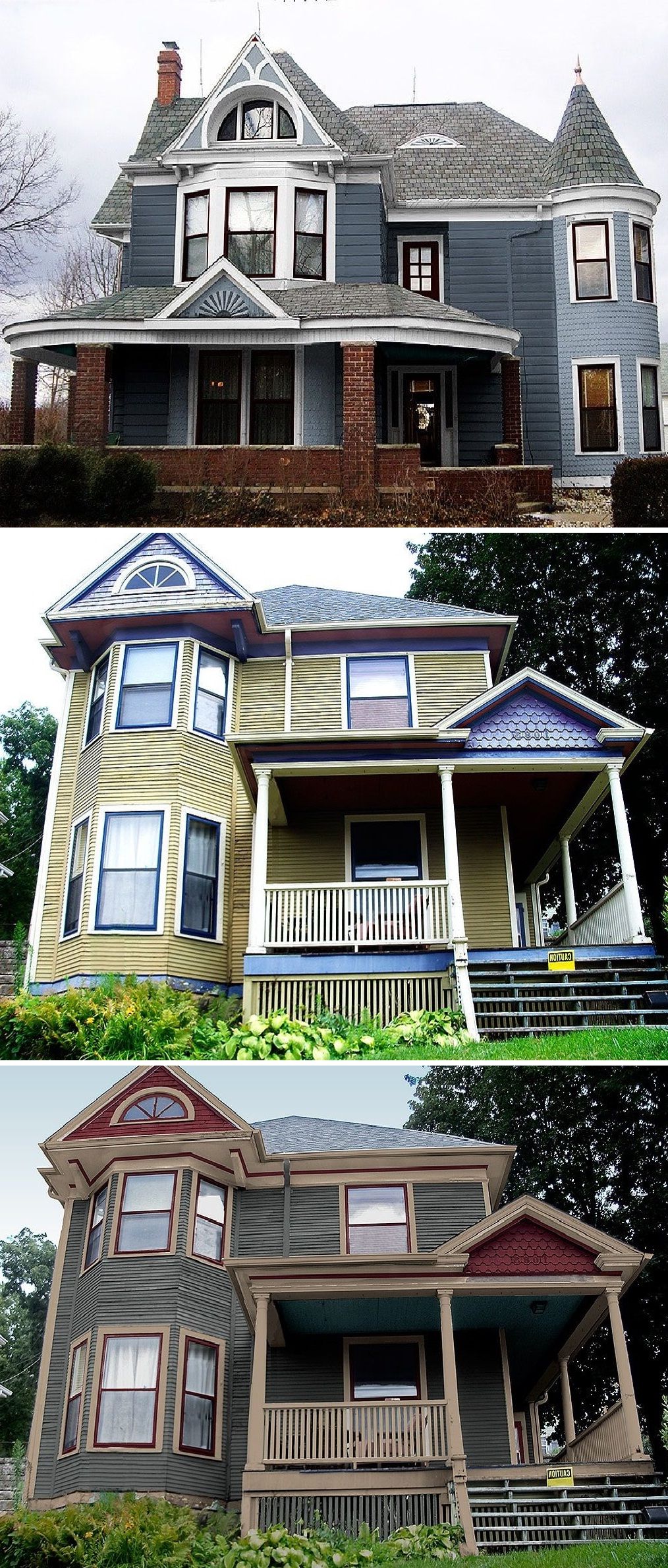 Exterior Paint Color binations for Older Homes