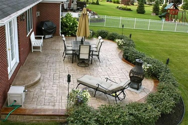 33 The Top And Fresh Backyard Patio Ideas Backyardpatio Backyardideas Landscaping Around Concrete Designs The Top And Fresh Backyard Patio Ideas, How To Landscape A Concrete Patio