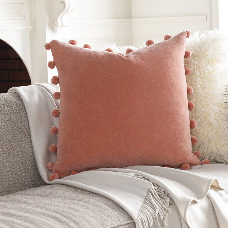 Ridpath Velvet Throw Pillow Cover Joss & Main in 2020 | Throw pillows