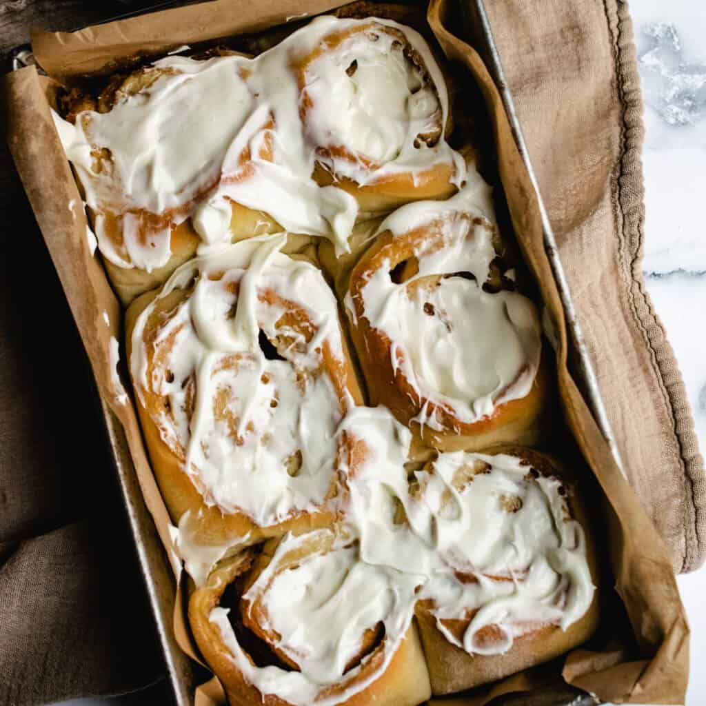 Cinnamon Rolls with Cream Cheese Frosting The Frozen Cinnamon Rolls with Cream Cheese Frosting The Frozen