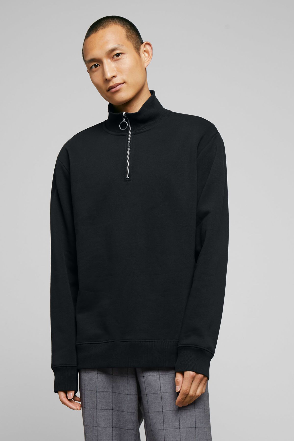 weekday zip sweater