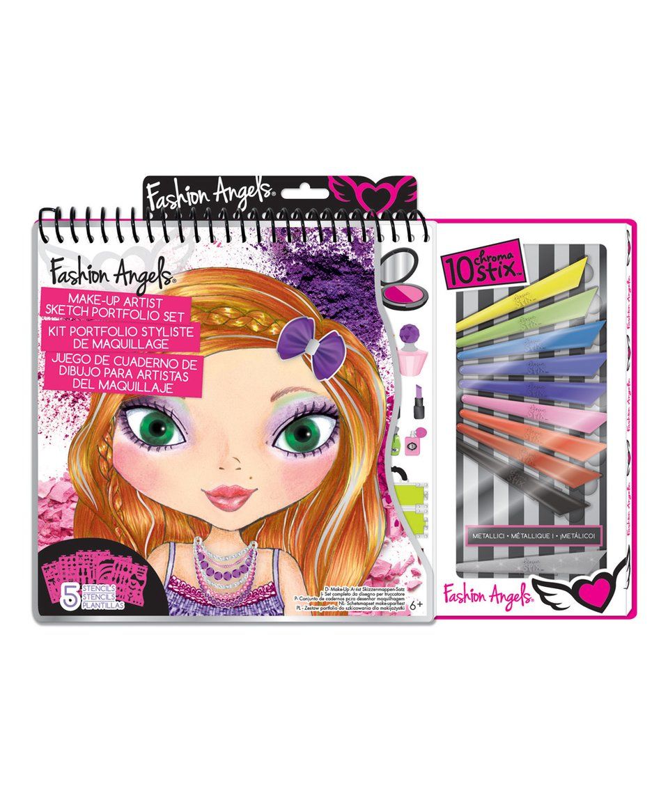 M: Fashion Angels Make-Up Artist Sketch Portfolio Set by 79 M: Fashion Angels Make-Up Artist Sketch Portfolio Set by 54