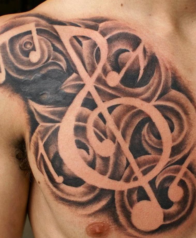 83 Treble Clef Tattoo Ideas 2020 Inspiration Guide Tattoos For Guys Treble Clef Tattoo Tattoos For Lovers