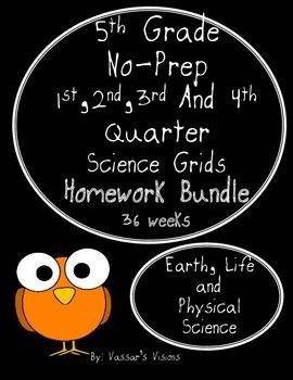Science homework help for 5th grade
