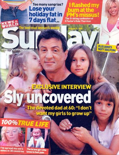 Sly And Daughters Sylvester Stallone Good Day To You Sly