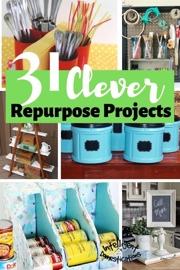 31 Smart Ways To Repurpose & Upcycle Stuff Your Already Have