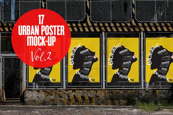Download Urban Poster Mock-up VOL.2 | Poster mockup, Poster, Mockup