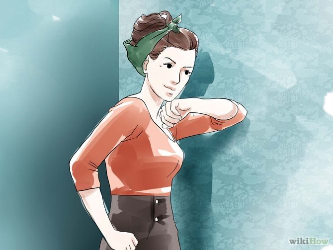 Wie zu Kleid rockabilly