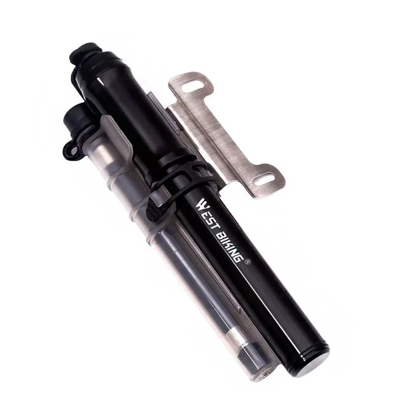 Mini Portable Aluminum Bike Pump Inflator Bicycle Tire Ultralights High Pressure