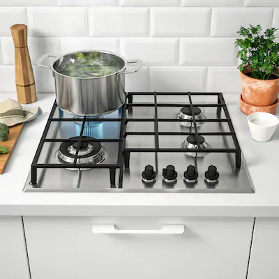 Matmässig Placa A Gás Aço Inoxidável Ikea Gas Hob Hobs Kitchen Hob