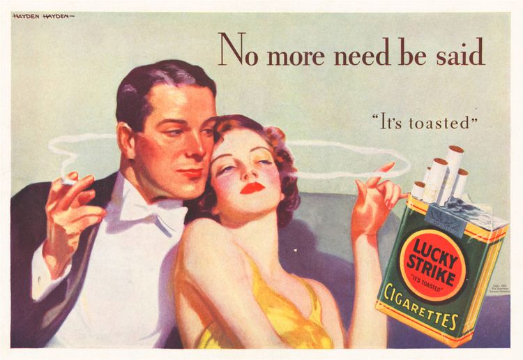 Vintage Lucky Strikes Lose Weight By Smoking Advetisement Poster A3//A4 Print