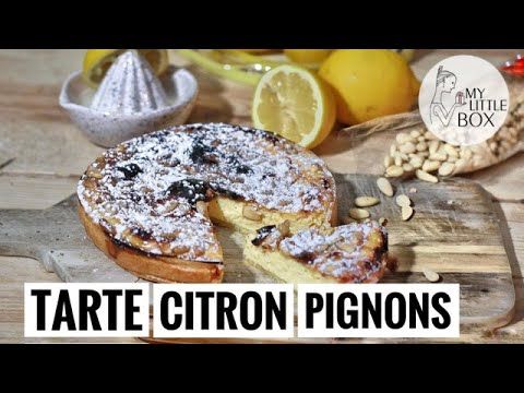 Tarte au citron et pignons de pin | LA RECETTE DE LA SEMAINE