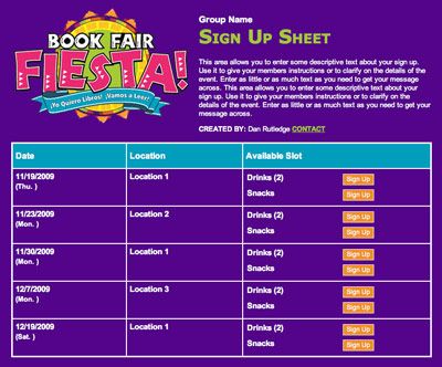 organizing volunteers for a book fair at your school let signupgenius help heres an