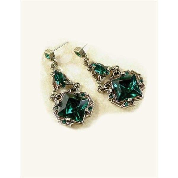 Dubliner Faux Emeralds Earrings 25 Liked On Polyvore Featuring Dubliner Faux Emeralds Earrings 25 Liked On Polyvore Featuring Jewelry Fake Emerald Imitation