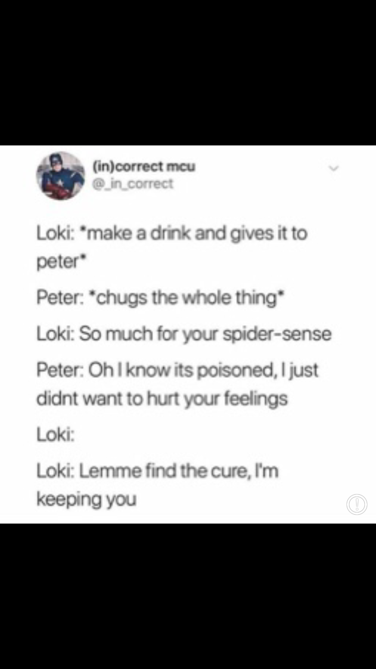 I can practically hear Tony having a heart attack in the background. #spider-man