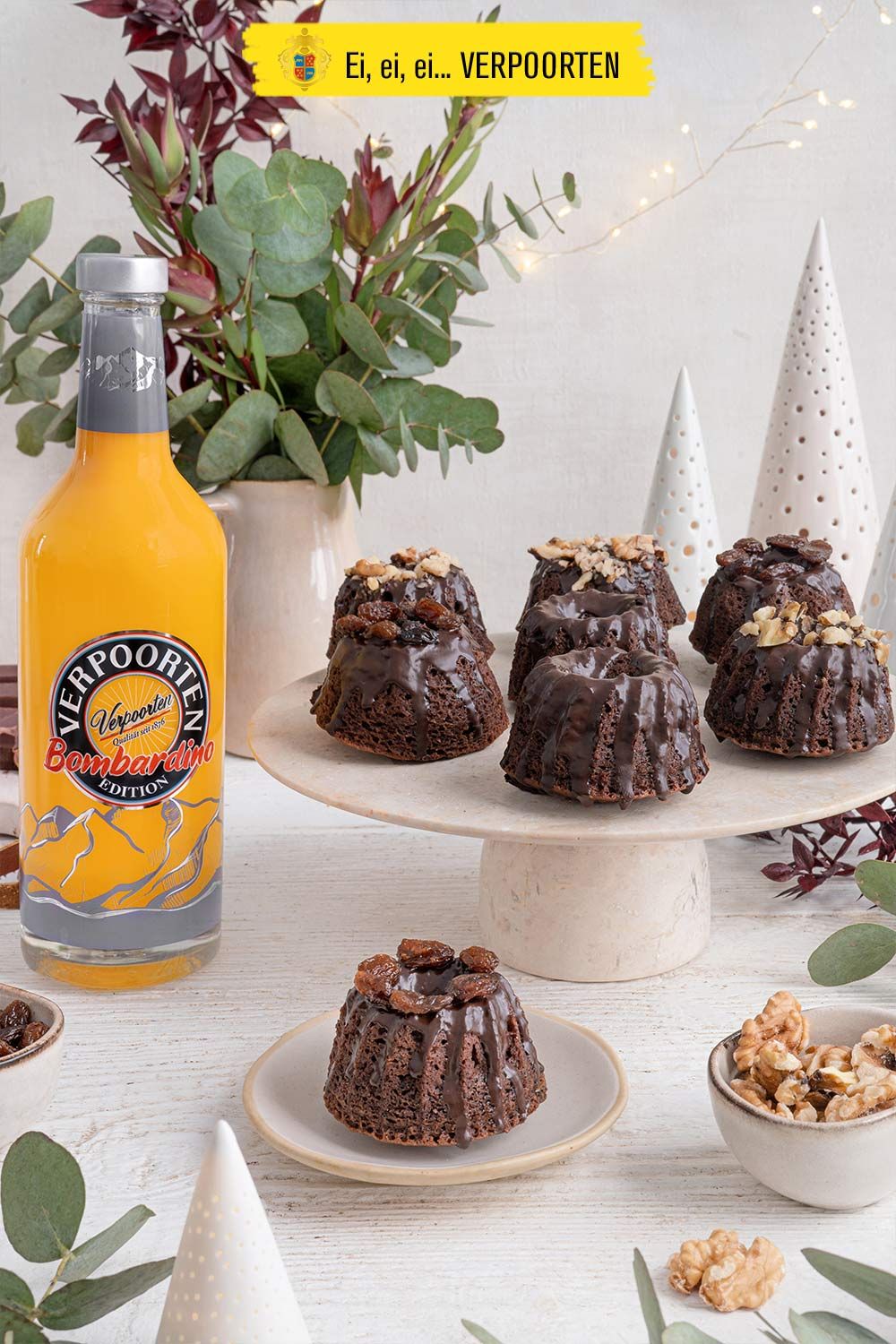 Gewürzkuchen mit Schokolade und Bombardino von Verpoorten - Rezept mit ...