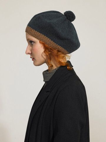 Central Chic Chapeau Beret En laine