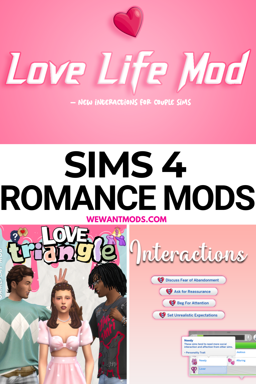33+ Sims 4 Romance Mods: Gifts, Kisses, Nuptials & More