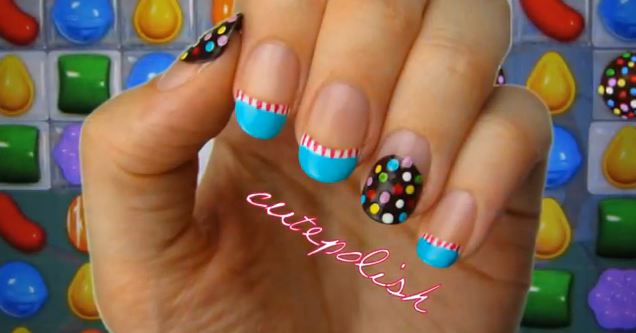 7. "Candy Crush Nail Art: Best Color Combinations" - wide 5