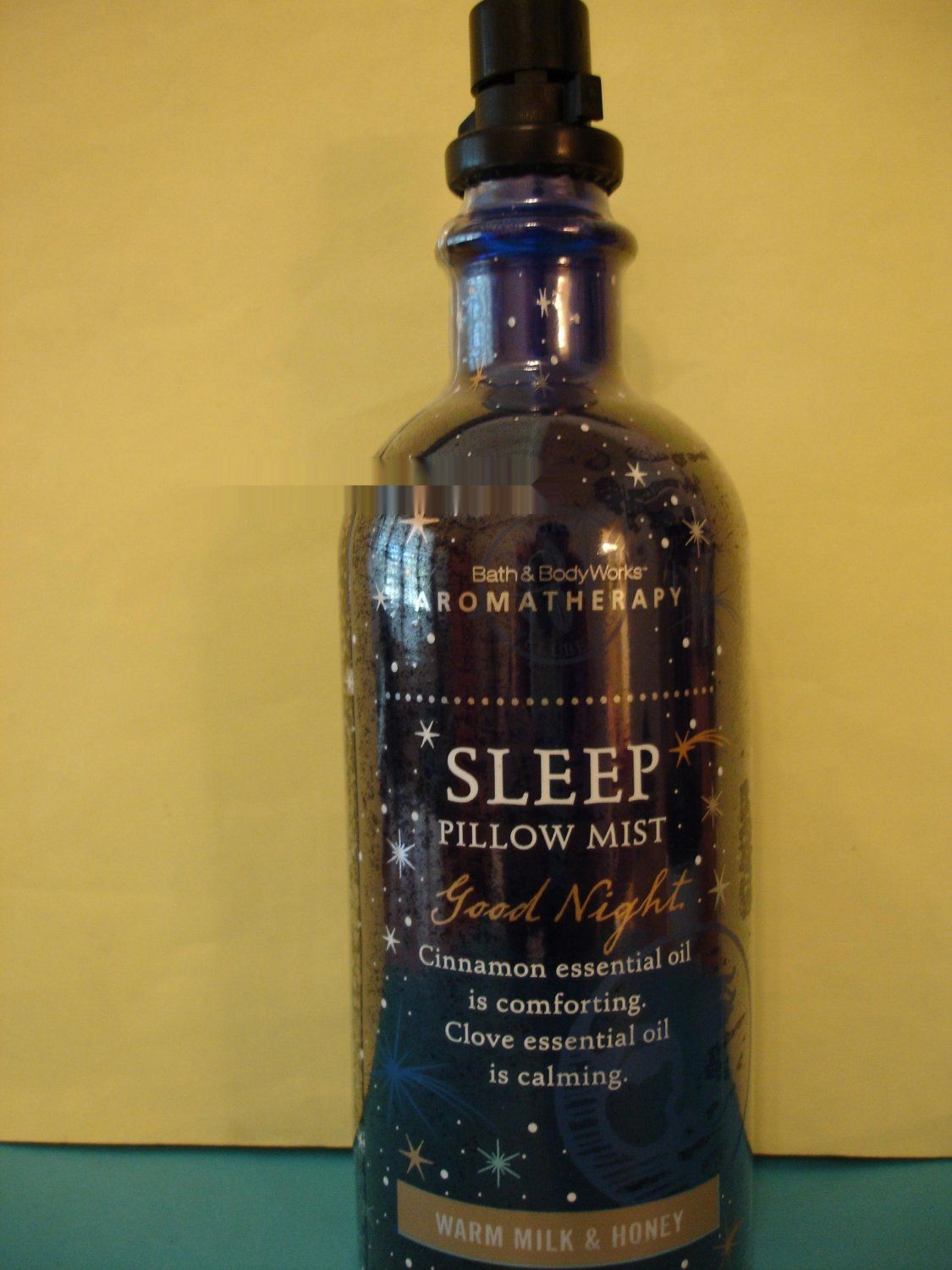 bath and body works aromatherapy warm milk and honey pillow mist pillow spray bath and body works