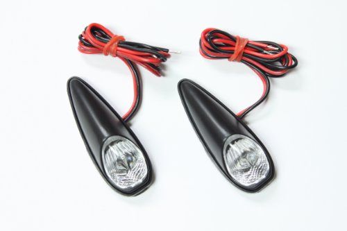 Best buy Small/ Mini Turn Signals - Clear Lenses, Black ... Best buy Small/ Mini Turn Signals - Clear Lenses, Black ...