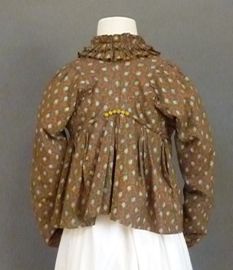 Sold By Meg Andrews Printed Cotton Spencer 1820 S Marvellous