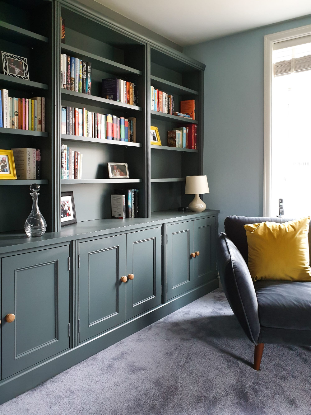 Furniture - Macclesfield, Cheshire, Bespoke Wall To Wall Bookcase