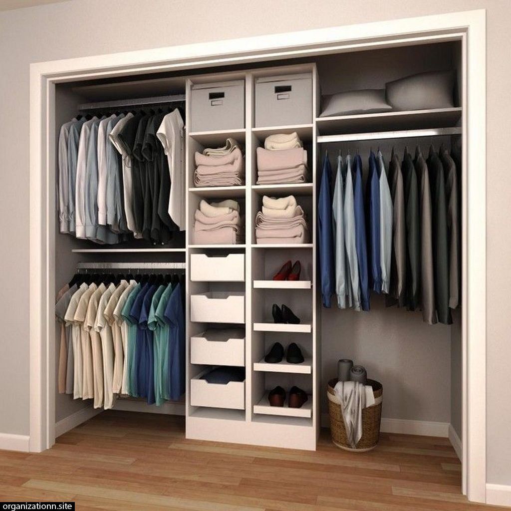 +30 Creative and Easy Small Closet Organization To Maximize The Area