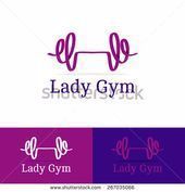 Imágenes, fotos de stock y vectores sobre Fitness Logo Fitness Logo Fotos, imágenes y retratos en s...