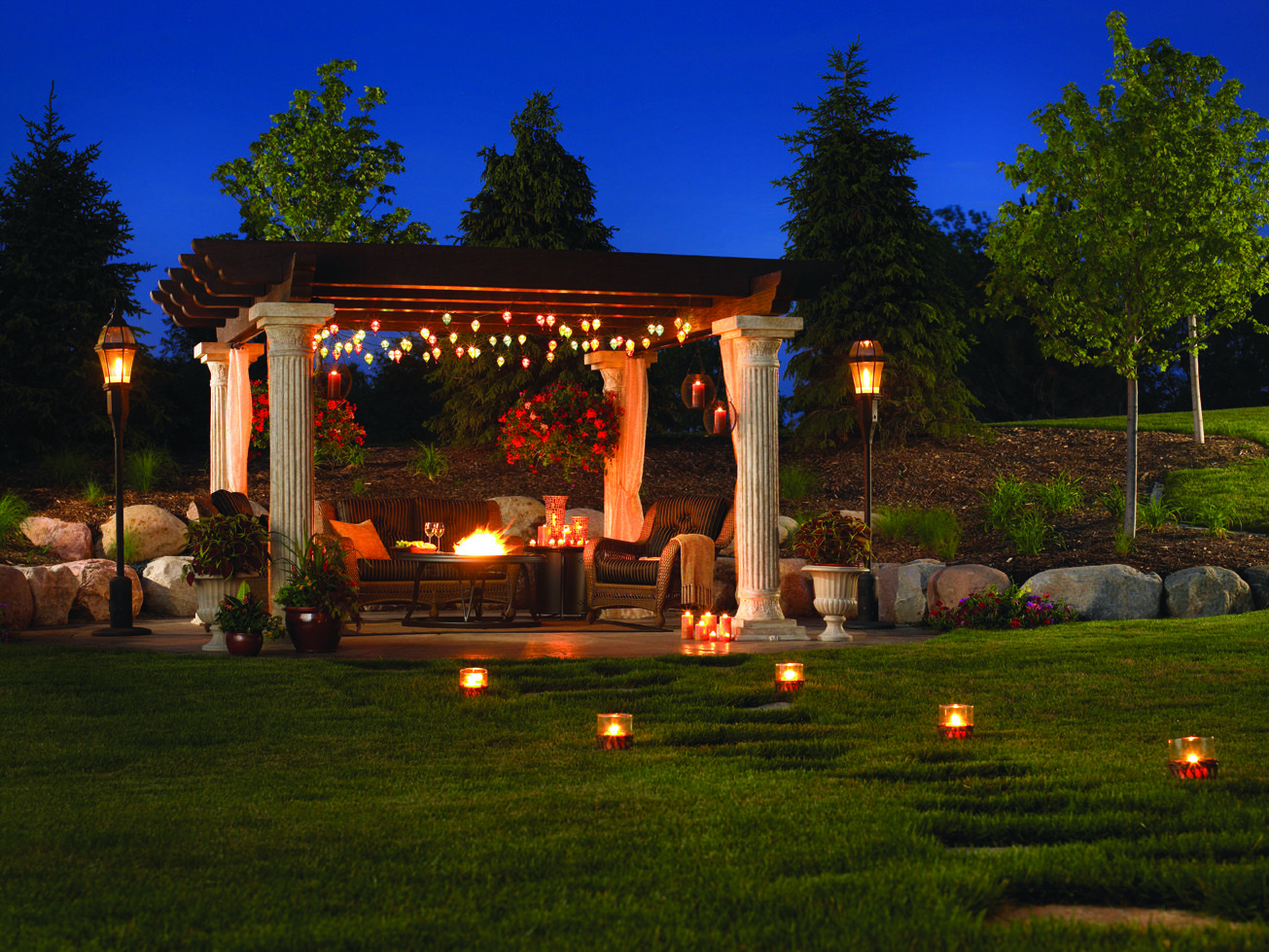 tuscan backyard landscape landscaping specialty gardens llc