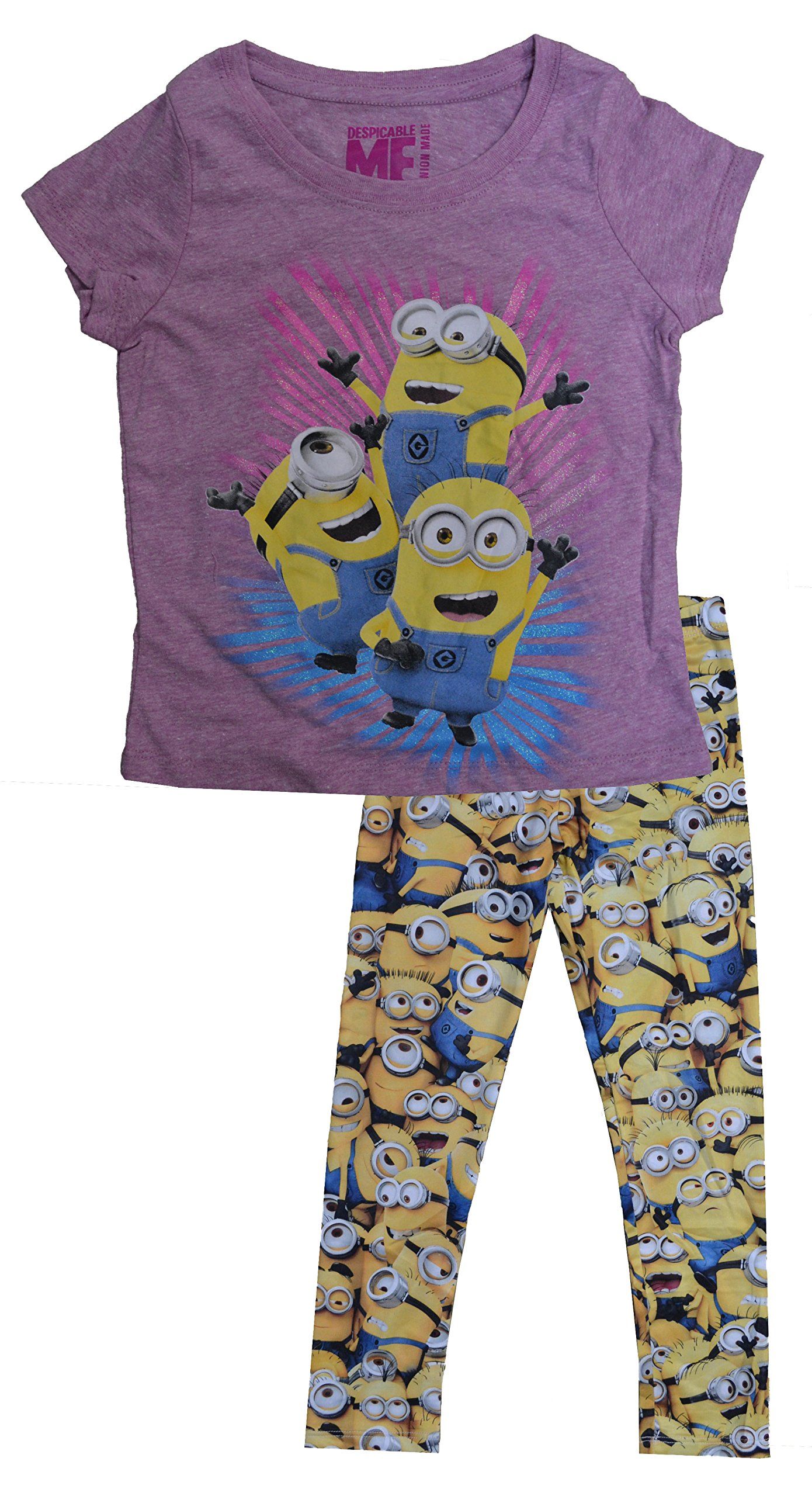 Despicable Me Toddler Boys Costume Puffer Vest /& Top Set Size 2T 3T 4T