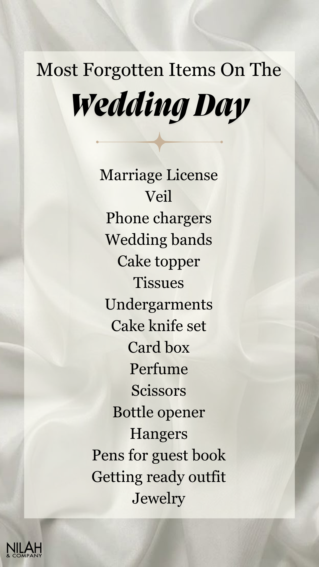 Wedding To-Dos!