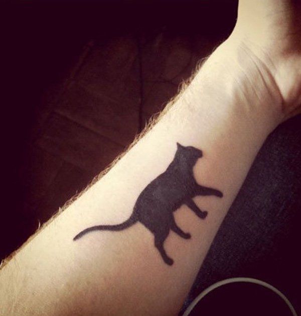 100 examples of cute cat tattoo tattoos pinterest forearm cat forearm tattoo 55 examples of cute cat tattoo 3