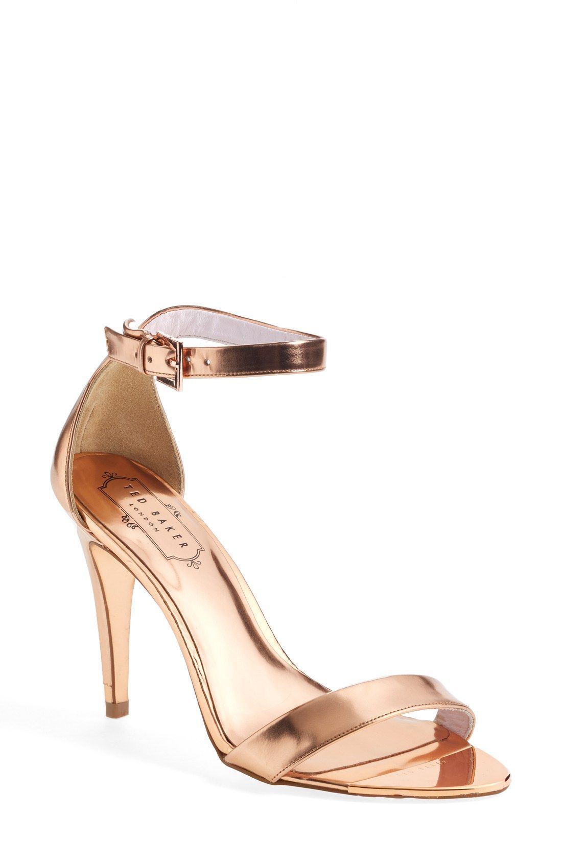 rose gold heels nordstrom rack