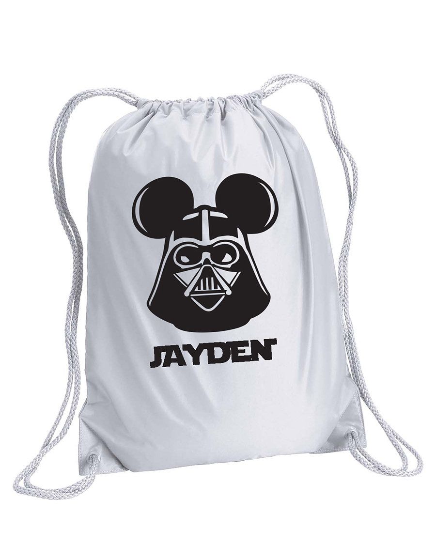 Mickey backpack Mickey sling bag Minnie Mouse drawstring bag Outline Mickey bag vacation bag,Cheer Bag,Disney Cheerleading Bag