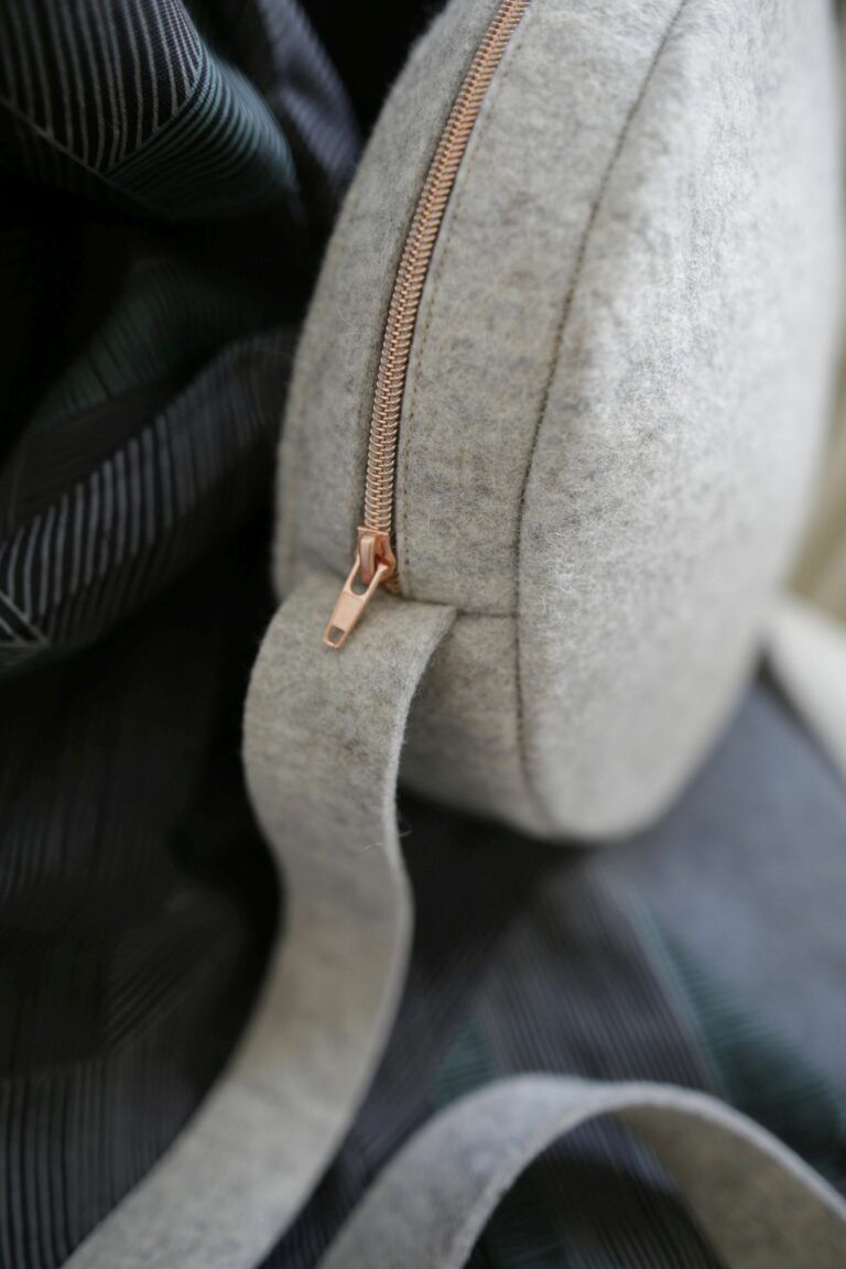 Trendige Circle Bag selber nähen - mit kostenloser Anleitung #sewingbeginner