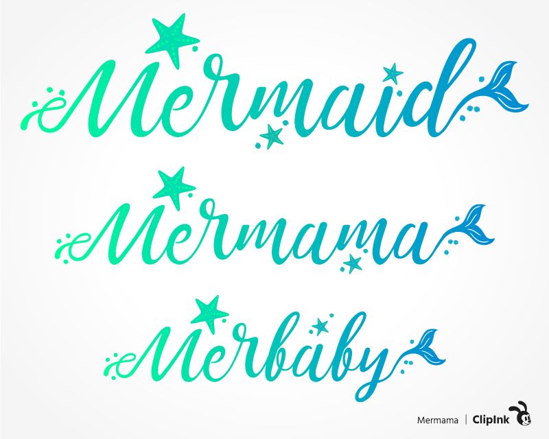 Download Image Result For Mermaid Svg Mermaid Svg Merbaby Mermaid Font
