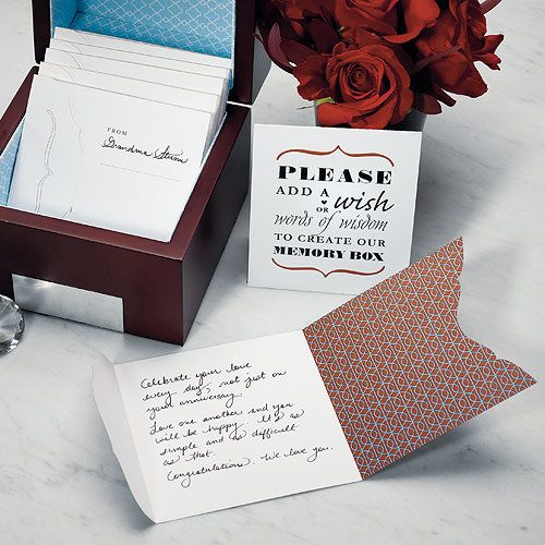 wedding wishes note card set pack of 50 wedding