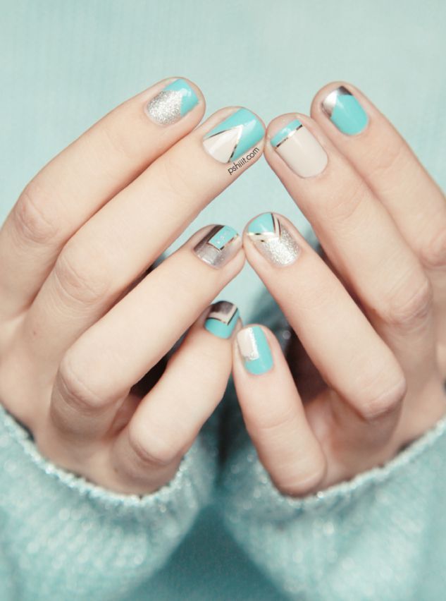 30 Ideas de Uñas decoradas para usar en la temporada 2016 | Decoración de Uñas - Manicura y Nail Art Love Nails, How To Do Nails, Pretty Nails, Wedding Manicure, Manicure And Pedicure, Manicure Ideas, Beauty Nails, Makeup Nails, Essie Nail