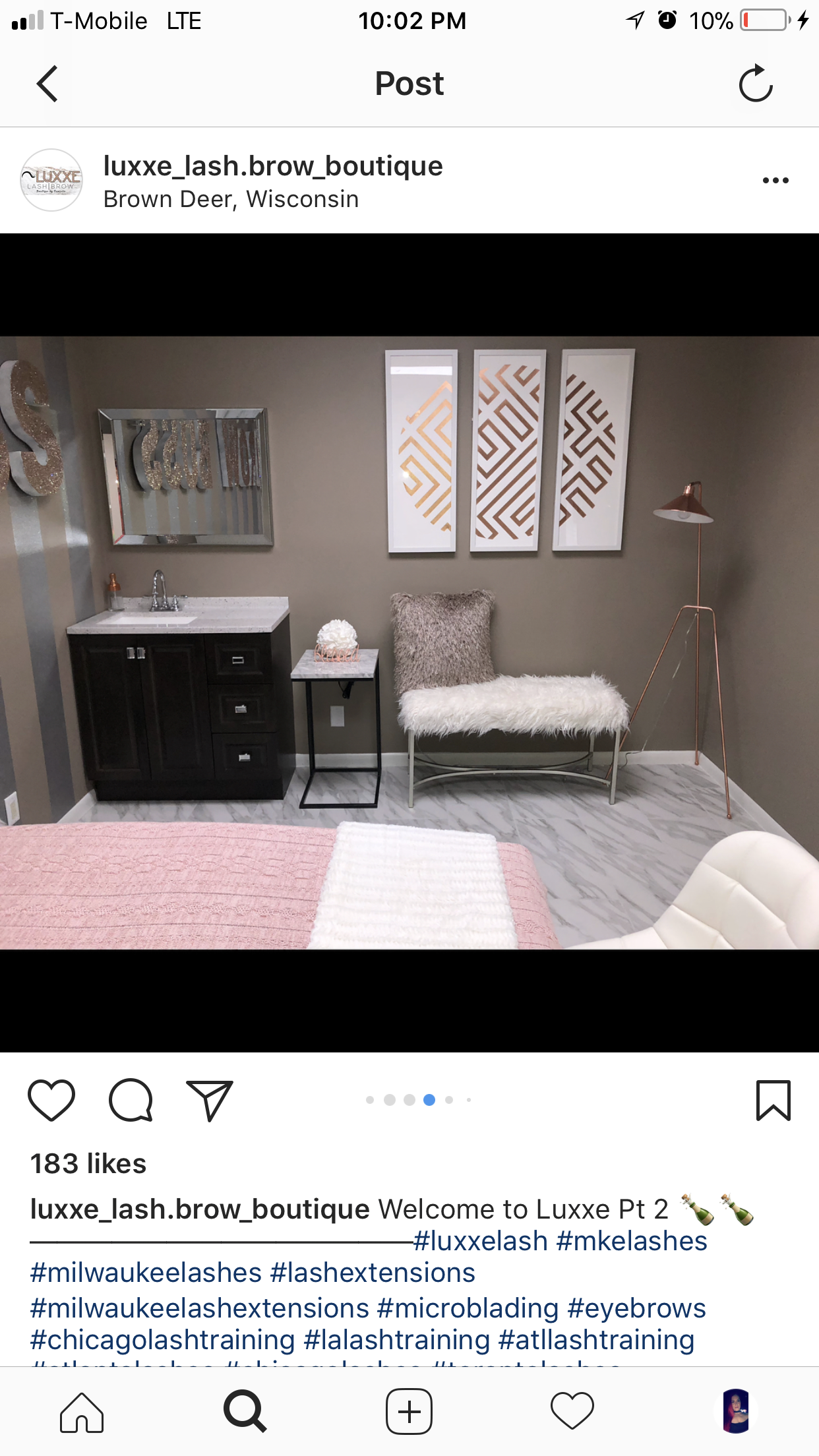 Pin on Lash room