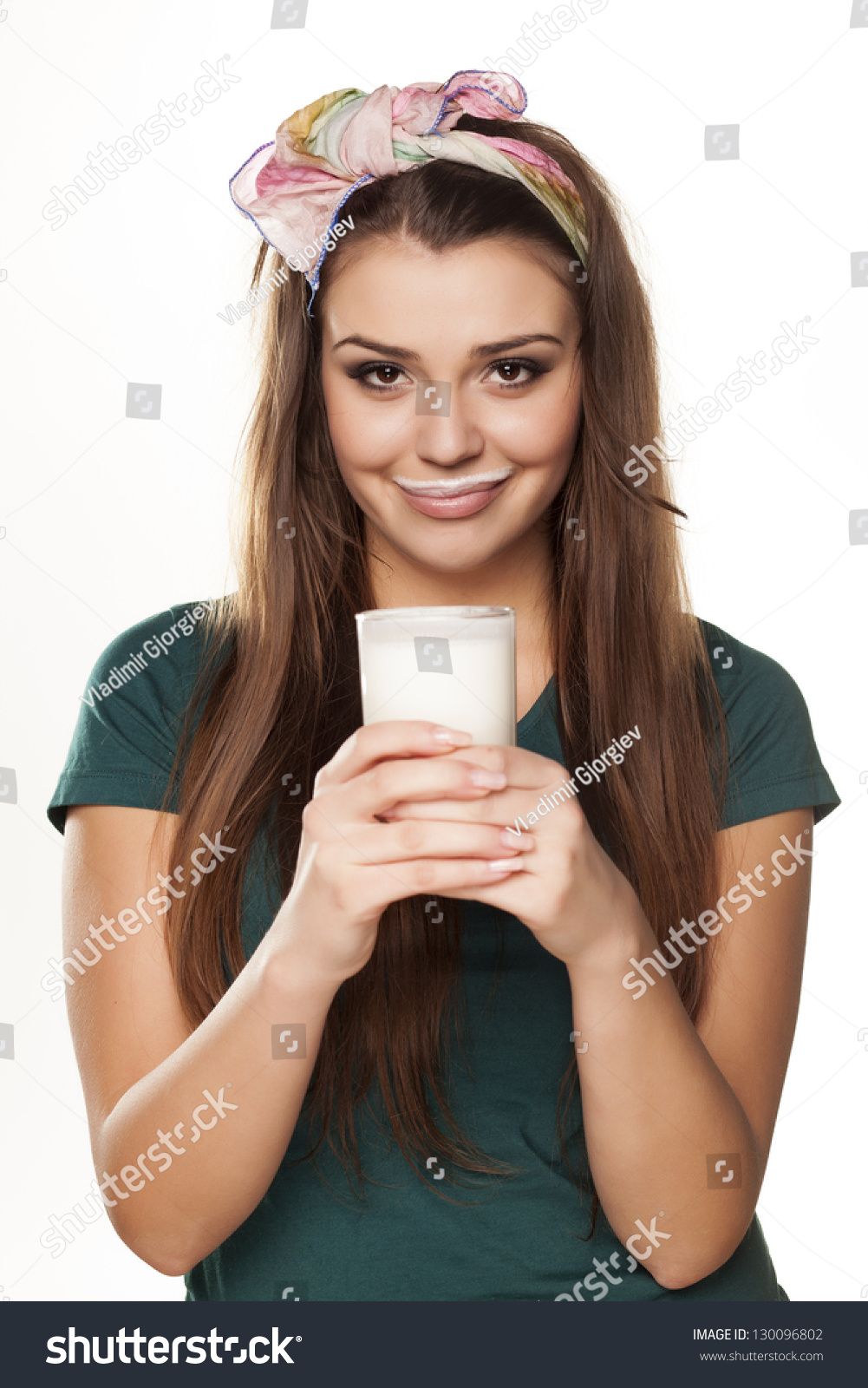 pretty happy girl in a green shirt with a pleased smile dri royalty free images photo Drinking Milk, Green Shirt, Happy Girls, Model Release, Royalty Free Photos, New Pictures, Photo Image, Photo Editing, Smile