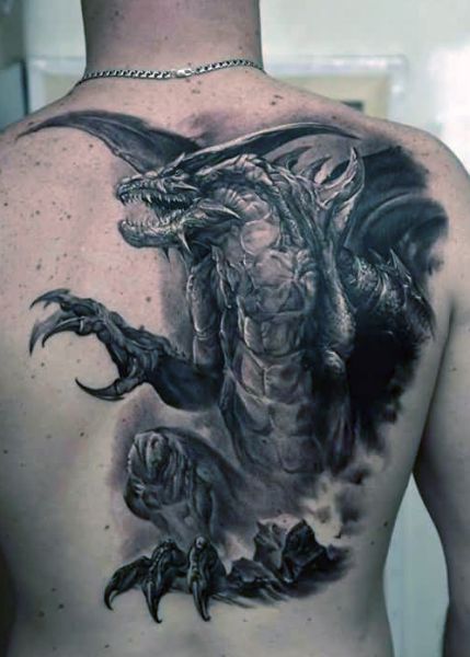 Tatuaże Męskie Smok 3d Dragon Tattoo Ink Dragon Sleeve Tattoos Black Dragon Tattoo